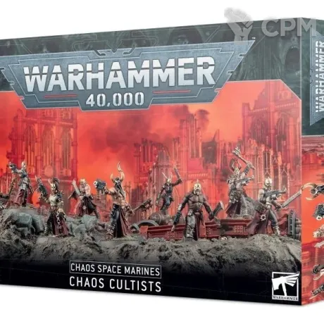 Описание картинки [Предзаказ] Chaos Cultists от MiniaturesFAN по цене 5 460руб | Свободный Рынок Миниатюр - СРМ