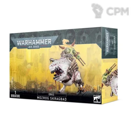 Описание картинки [Предзаказ] Mozrog Skragbad / Beastboss on Squigosaur от MiniaturesFAN по цене 6 384руб | Свободный Рынок Миниатюр - СРМ