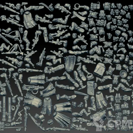 Описание картинки Specter Squad (Scan) от AxeL's Forge по цене 1 350руб | Свободный Рынок Миниатюр - СРМ