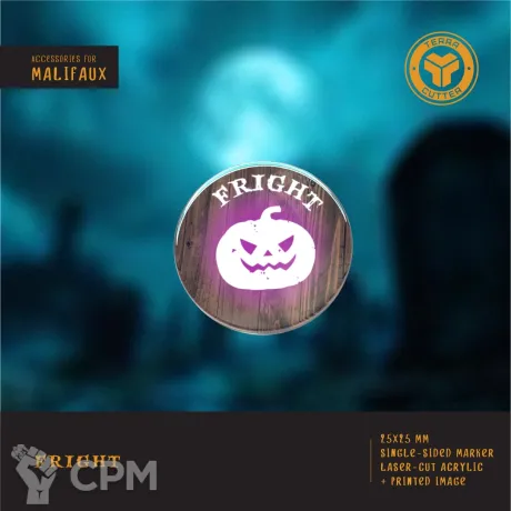 Описание картинки Malifaux Fright от TerraCutter по цене 35руб | Свободный Рынок Миниатюр - СРМ