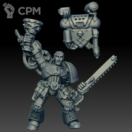 Описание картинки Corbulo 2E (Scan) от AxeL's Forge по цене 200руб | Свободный Рынок Миниатюр - СРМ