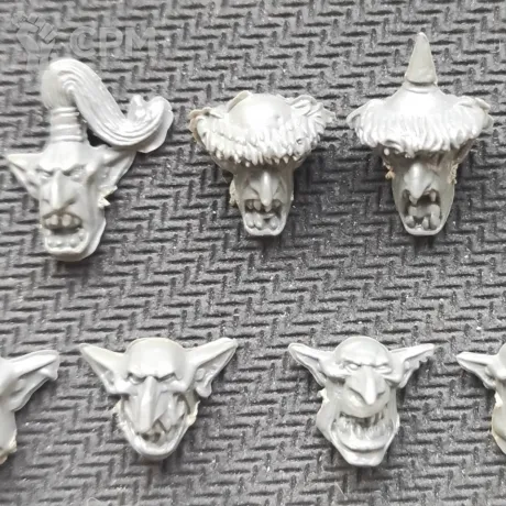 Описание картинки Goblin Mob heads, оригинал. от Tenzen по цене 200руб | Свободный Рынок Миниатюр - СРМ