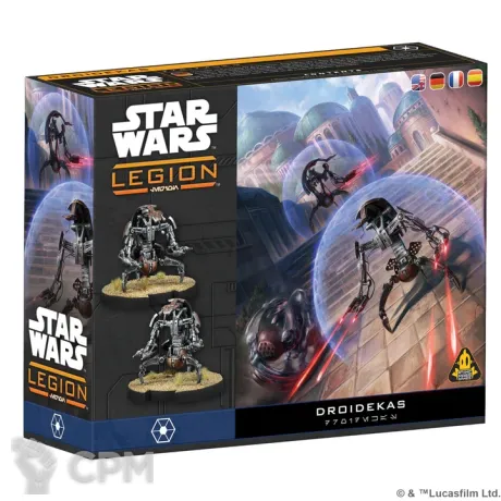 Описание картинки Star Wars: Legion - Droidekas от StarkLogistics по цене 4 305руб | Свободный Рынок Миниатюр - СРМ