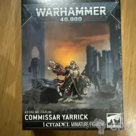 Описание картинки Commissar Yarrick от zurdo по цене 4 600руб | Свободный Рынок Миниатюр - СРМ