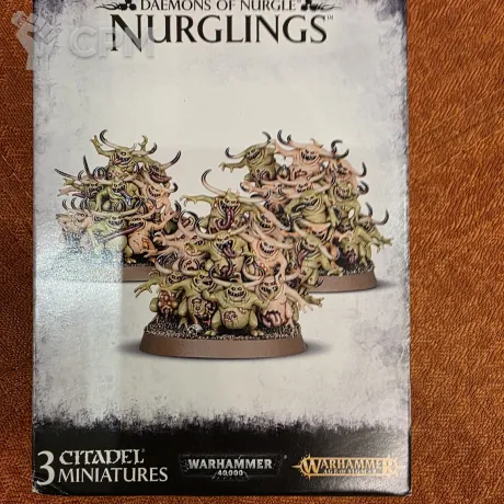 Описание картинки Nurglings от User45809 по цене 2 500руб | Свободный Рынок Миниатюр - СРМ