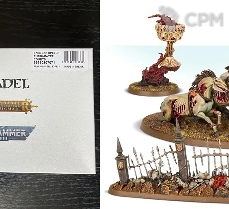 Описание картинки Endless Spells: Flesh-eater Courts от zurdo по цене 5 900руб | Свободный Рынок Миниатюр - СРМ