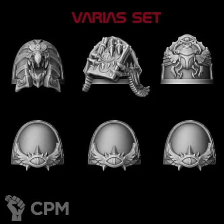 Описание картинки наплечники Varias от Bazilevs по цене 497руб | Свободный Рынок Миниатюр - СРМ