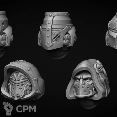 Описание картинки шлем тип Temple v2.0 от Bazilevs по цене 398руб | Свободный Рынок Миниатюр - СРМ