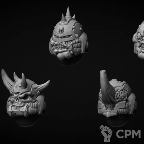 Описание картинки шлем тип Morbus V2.0 от Bazilevs по цене 398руб | Свободный Рынок Миниатюр - СРМ