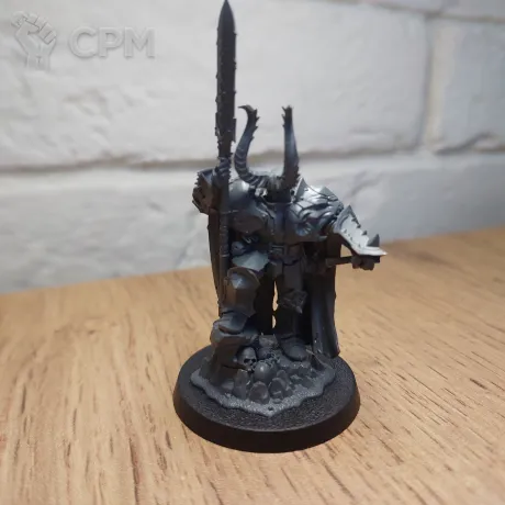 Описание картинки Chaos Lord от Romul811 по цене 1 200руб | Свободный Рынок Миниатюр - СРМ