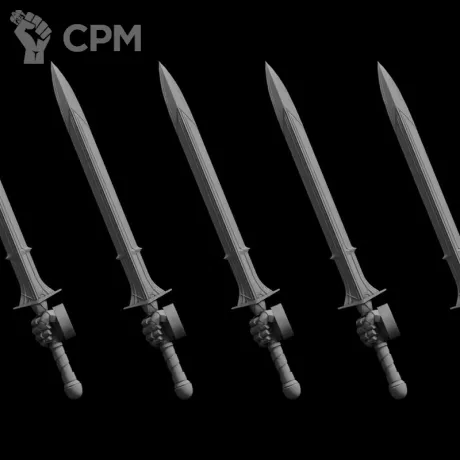 Описание картинки мечи тип Longinius (правая рука) от Bazilevs по цене 497руб | Свободный Рынок Миниатюр - СРМ
