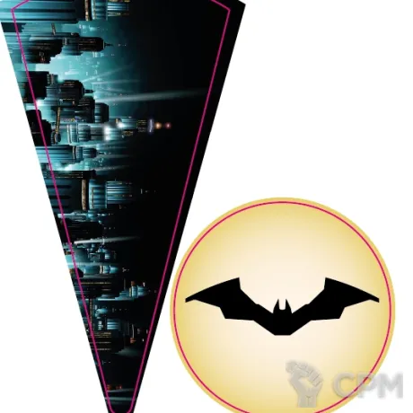 Описание картинки Набор шаблонов Batman от TerraCutter по цене 1 800руб | Свободный Рынок Миниатюр - СРМ