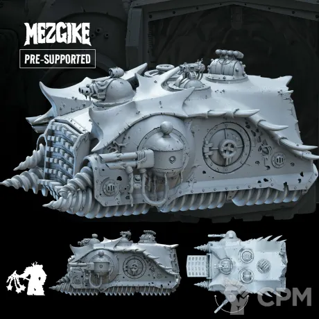 Описание картинки Sea raider heavy dredge tank от Age of Printmar по цене 3 818руб | Свободный Рынок Миниатюр - СРМ