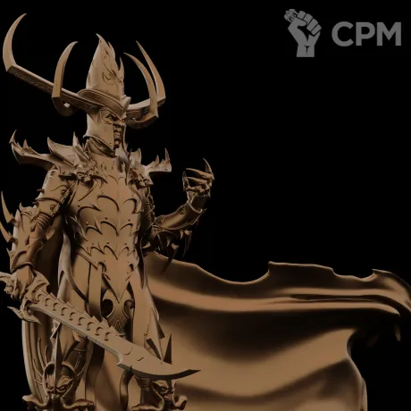 Описание картинки Malekith от Naggaroth Night по цене 5 000руб | Свободный Рынок Миниатюр - СРМ