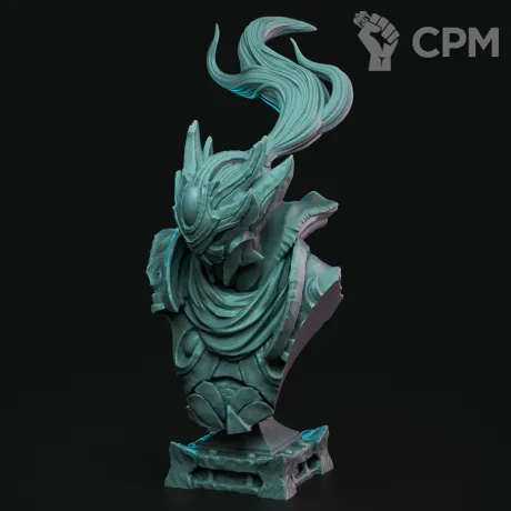 Описание картинки Bust - Xylia, the Unrelenting от ADEPT M&P по цене 2 000руб | Свободный Рынок Миниатюр - СРМ