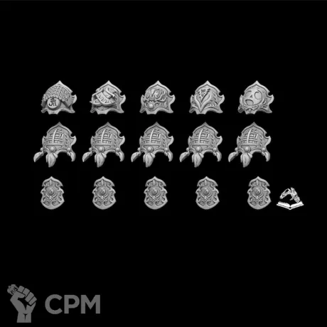 Описание картинки наплечники “TDA” type Tribus от Bazilevs по цене 597руб | Свободный Рынок Миниатюр - СРМ