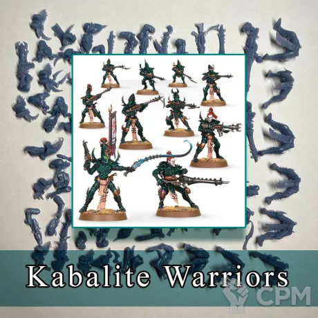 Описание картинки Kabalite Warriors от SaJRa по цене 700руб | Свободный Рынок Миниатюр - СРМ