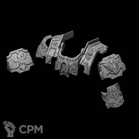 Описание картинки Броня "Loculo" тип BR от Bazilevs по цене 845руб | Свободный Рынок Миниатюр - СРМ