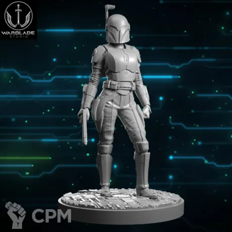 Описание картинки Koska Reeves - Star Wars Shatterpoint от Критикал Принт по цене 190руб | Свободный Рынок Миниатюр - СРМ
