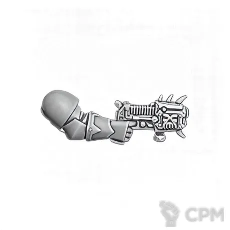 Описание картинки Khorne Berzerkers Plasma Pistol R от 3Д печать миниатюр по цене 54руб | Свободный Рынок Миниатюр - СРМ