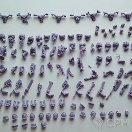 Описание картинки Khorne Berzerkers от VsePrah по цене 100руб | Свободный Рынок Миниатюр - СРМ