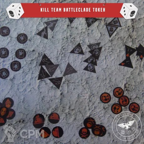 Описание картинки Токены для Kill Team BattleClade от WahaStuff / Bastion по цене 700руб | Свободный Рынок Миниатюр - СРМ