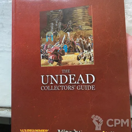 Описание картинки The Undead Collectors Guide от Bruno по цене 9 000руб | Свободный Рынок Миниатюр - СРМ