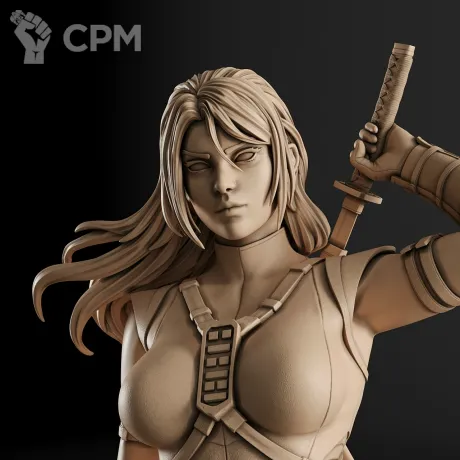 Описание картинки Snake Eyes Female Фигурка (G.I. Joe) от GAS3TXD  по цене 3 900руб | Свободный Рынок Миниатюр - СРМ