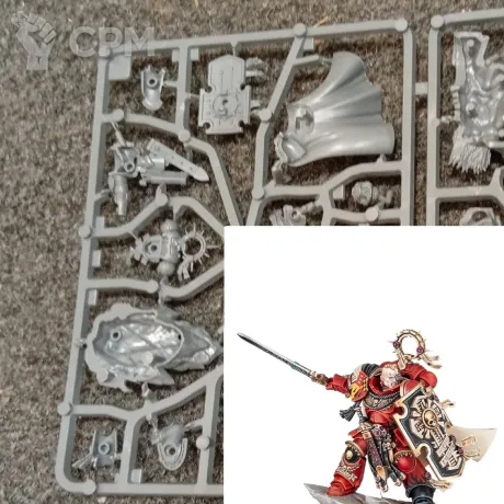 Описание картинки Captain with Relic Shield, Armageddon от ganja-69 по цене 1 700руб | Свободный Рынок Миниатюр - СРМ