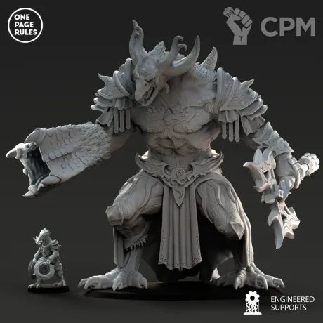 Описание картинки Soul Daemon of Change (One Page Rules) от Орки с наГорки по цене 2 200руб | Свободный Рынок Миниатюр - СРМ
