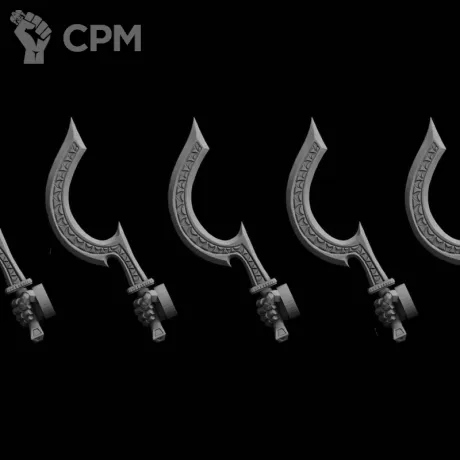 Описание картинки мечи тип Hopesh (правая рука) от Bazilevs по цене 497руб | Свободный Рынок Миниатюр - СРМ