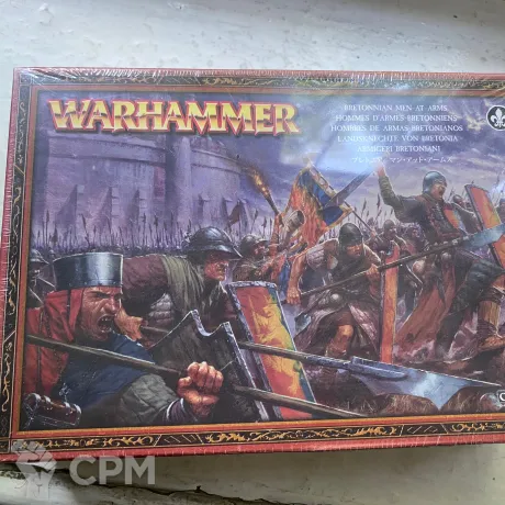 Описание картинки Bretonnian Men-at-Arms от Bruno по цене 4 000руб | Свободный Рынок Миниатюр - СРМ