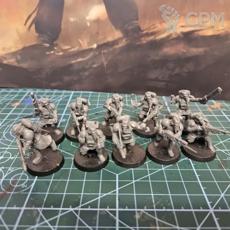 Описание картинки Death Korps of Krieg от Badrus по цене 2 500руб | Свободный Рынок Миниатюр - СРМ