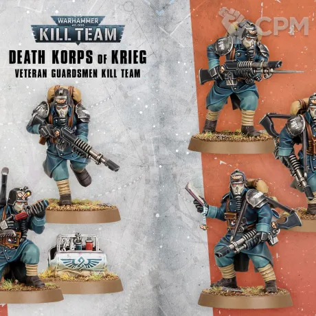 Описание картинки Krieg veteran guardsmen \ Krieg Infantry от UniversalCultist по цене 3 400руб | Свободный Рынок Миниатюр - СРМ