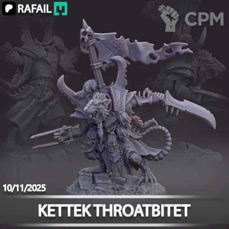 Описание картинки Kettek Throatbite от Naggaroth Night по цене 600руб | Свободный Рынок Миниатюр - СРМ
