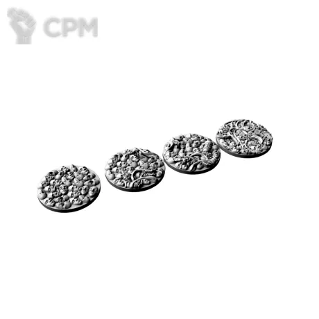 Описание картинки Kingdom Death - 30 mm base inserts (x4) от 3Д печать миниатюр по цене 223руб | Свободный Рынок Миниатюр - СРМ