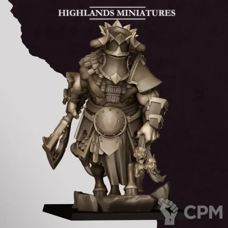 Описание картинки Bull Centaur Taur'ruk от MrMetalHorror по цене 650руб | Свободный Рынок Миниатюр - СРМ