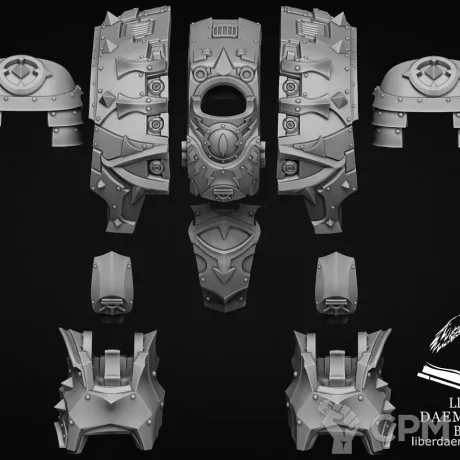 Описание картинки Armor model "Levi" type Horus от Bazilevs по цене 1 095руб | Свободный Рынок Миниатюр - СРМ