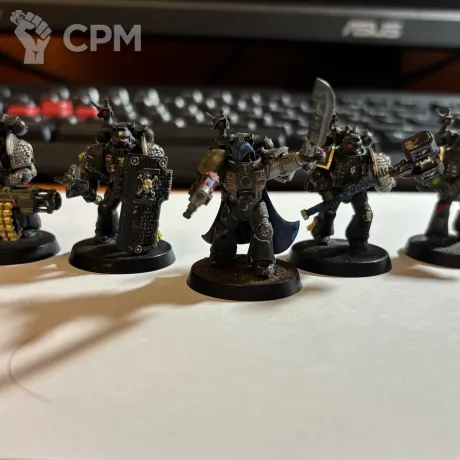Описание картинки Deathwatch Veterans от Gle890 по цене 2 500руб | Свободный Рынок Миниатюр - СРМ