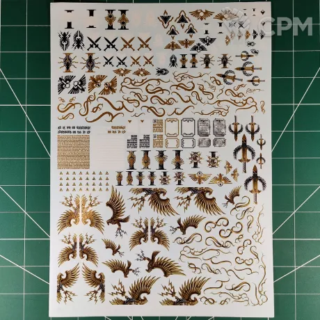 Описание картинки Legio Custodes Transfer Sheet (Декали) Replica от Vault Boy по цене 1 798руб | Свободный Рынок Миниатюр - СРМ
