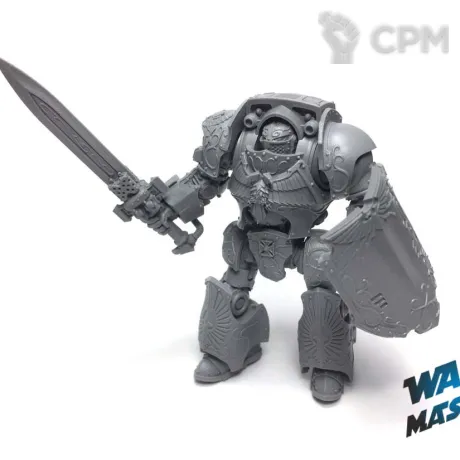 Описание картинки Legio Custodes Contemptor-Galatus Dreadnought от WARP Master по цене 1 260руб | Свободный Рынок Миниатюр - СРМ