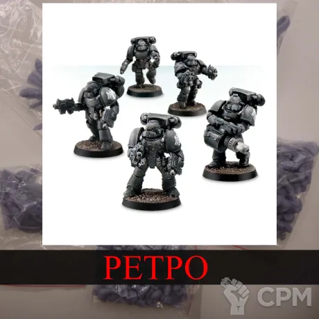 Описание картинки Legion MKIV Destroyer Squad with Jump Packs от White Rhino по цене 799руб | Свободный Рынок Миниатюр - СРМ