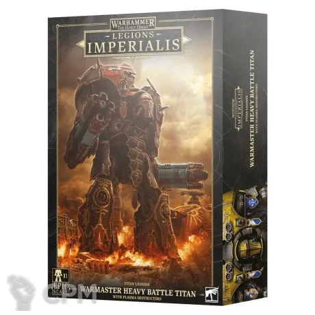 Описание картинки Legions Imperialis: Warmaster Heavy Battle Titan от LifeIsNow по цене 13 990руб | Свободный Рынок Миниатюр - СРМ