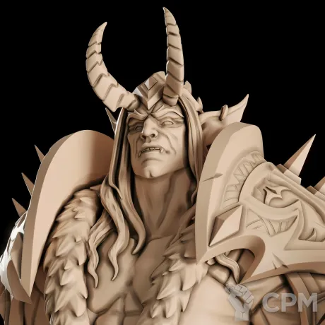 Описание картинки Sire Denathrius Фигурка (World of Warcraft) от GAS3TXD  по цене 4 600руб | Свободный Рынок Миниатюр - СРМ
