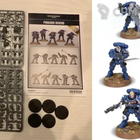 Описание картинки Primaris Reivers х5 от zurdo по цене 3 000руб | Свободный Рынок Миниатюр - СРМ