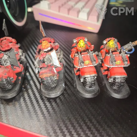 Описание картинки Старые байки Blood Angels от Taret по цене 100руб | Свободный Рынок Миниатюр - СРМ