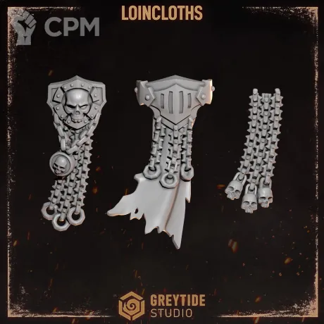 Описание картинки Loincloths Legion of the Damned от Dr. Printicus по цене 100руб | Свободный Рынок Миниатюр - СРМ