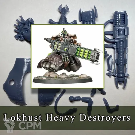 Описание картинки Lokhust Heavy Destroyers от SaJRa по цене 500руб | Свободный Рынок Миниатюр - СРМ