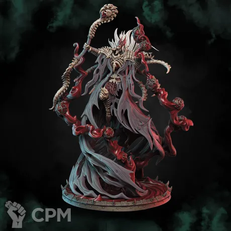 Описание картинки Nagash Supreme Lord of the Undead. от Shizoface по цене 4 000руб | Свободный Рынок Миниатюр - СРМ