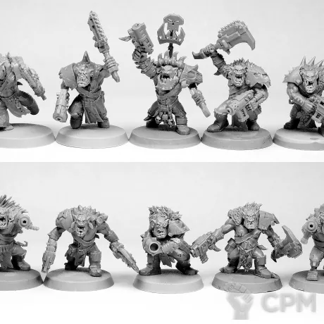 Описание картинки Beast Snagga Boyz от Oi!-Factory по цене 1 485руб | Свободный Рынок Миниатюр - СРМ